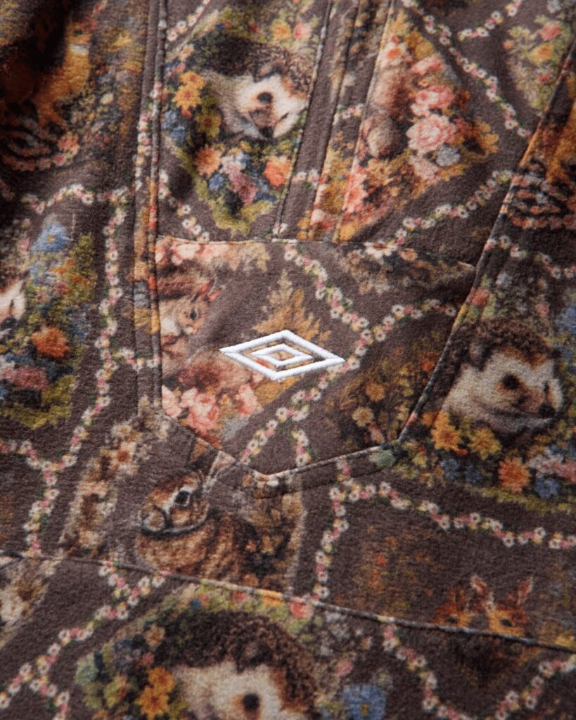 UMBRO Куртка Cub Fleece Anorak Light Brown