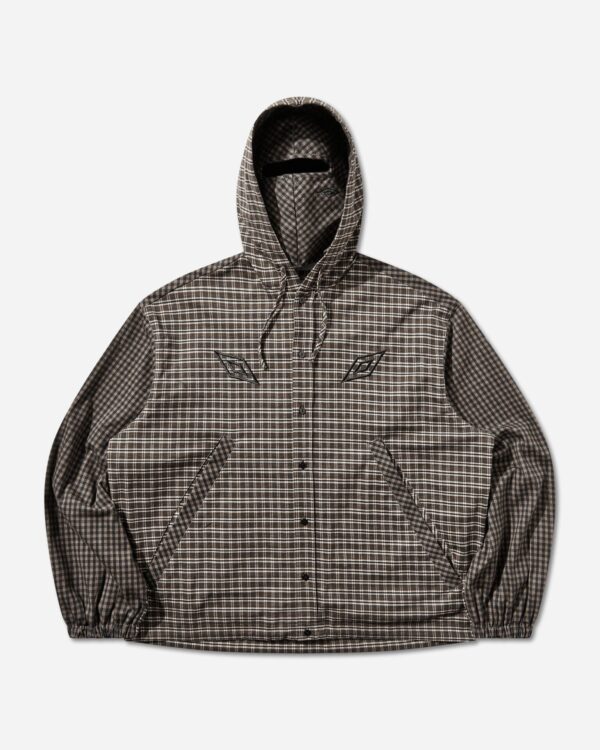UMBRO Double Plaid Overshirt Dark Brown
