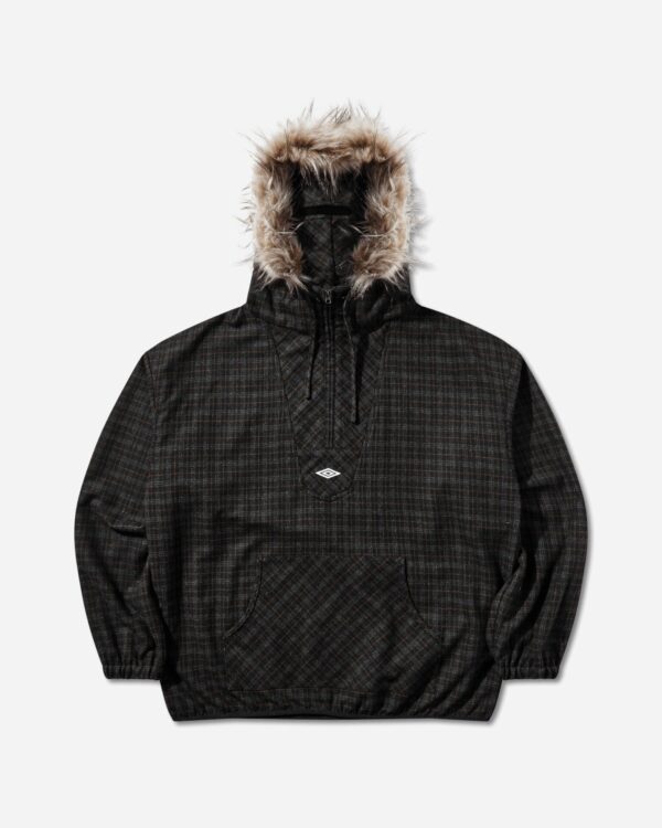 UMBRO Куртка Flannel Fur Anorak Dark Brown