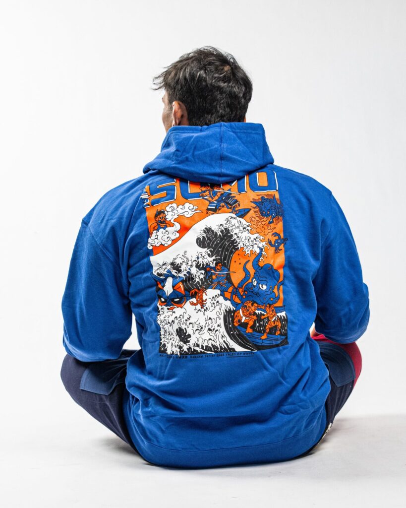 Худи Half Sumo Hokusai