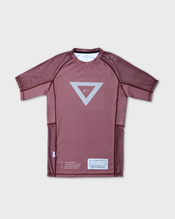 Рашгард S/S 26 "Waffle" Season 03 Short sleeves “CLAY”