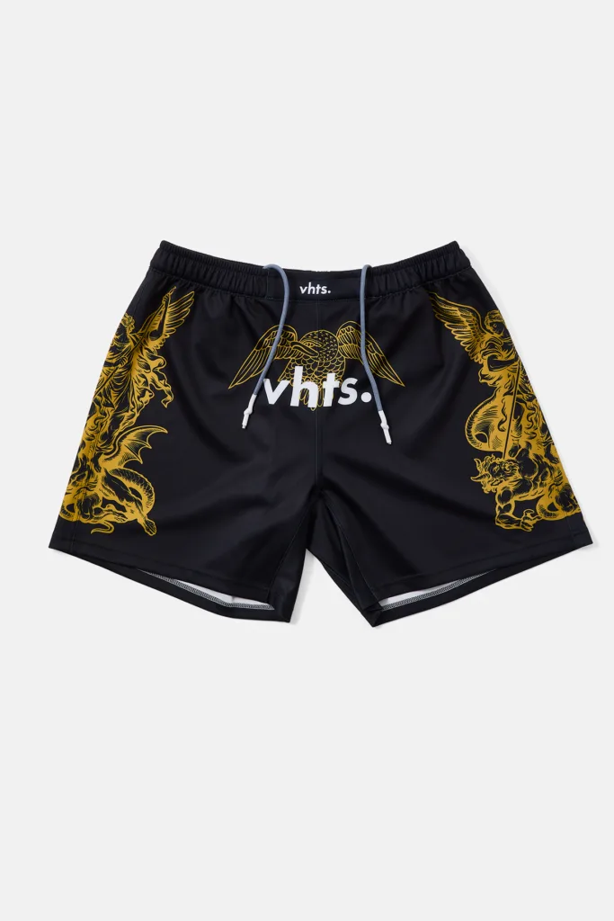 VHTS Шорты F/W 25 Special edition - "Ghost Core" Combat BLACK