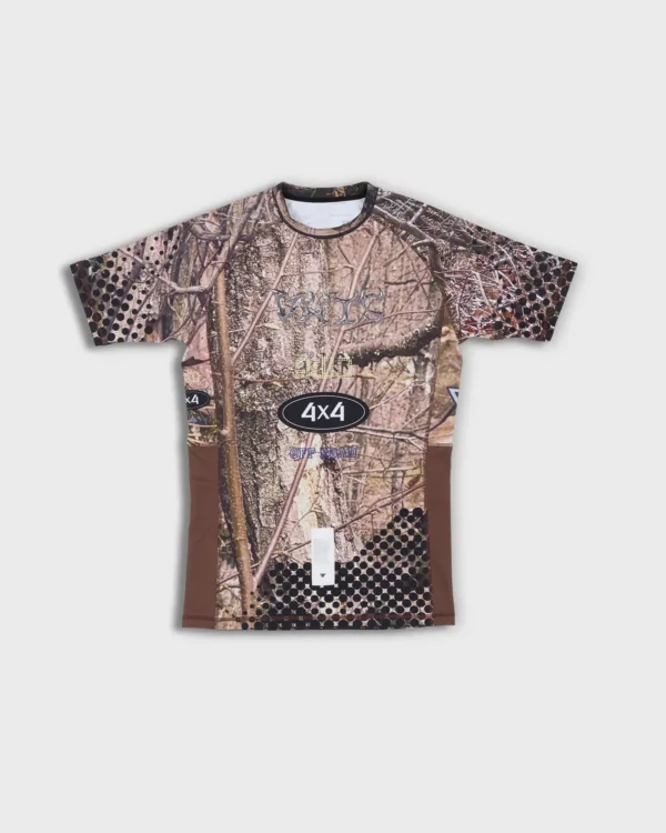 VHTS Рашгард Hudson Highlands Camo Series Short Sleeves - Oak