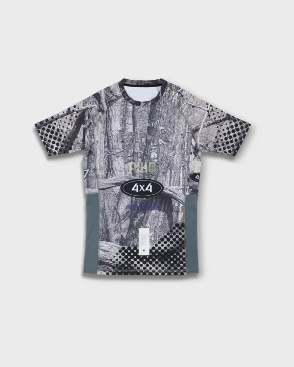 VHTS Рашгард Hudson Highlands Camo Series Short Sleeves - Palisade Blue