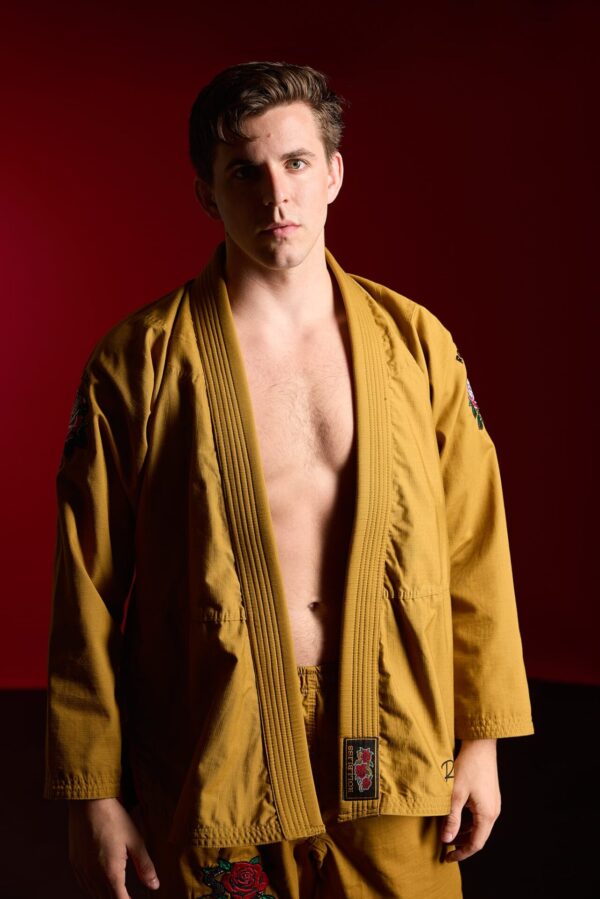 Rollbiss Кимоно Gold Forbidden Garden Ripstop BJJ