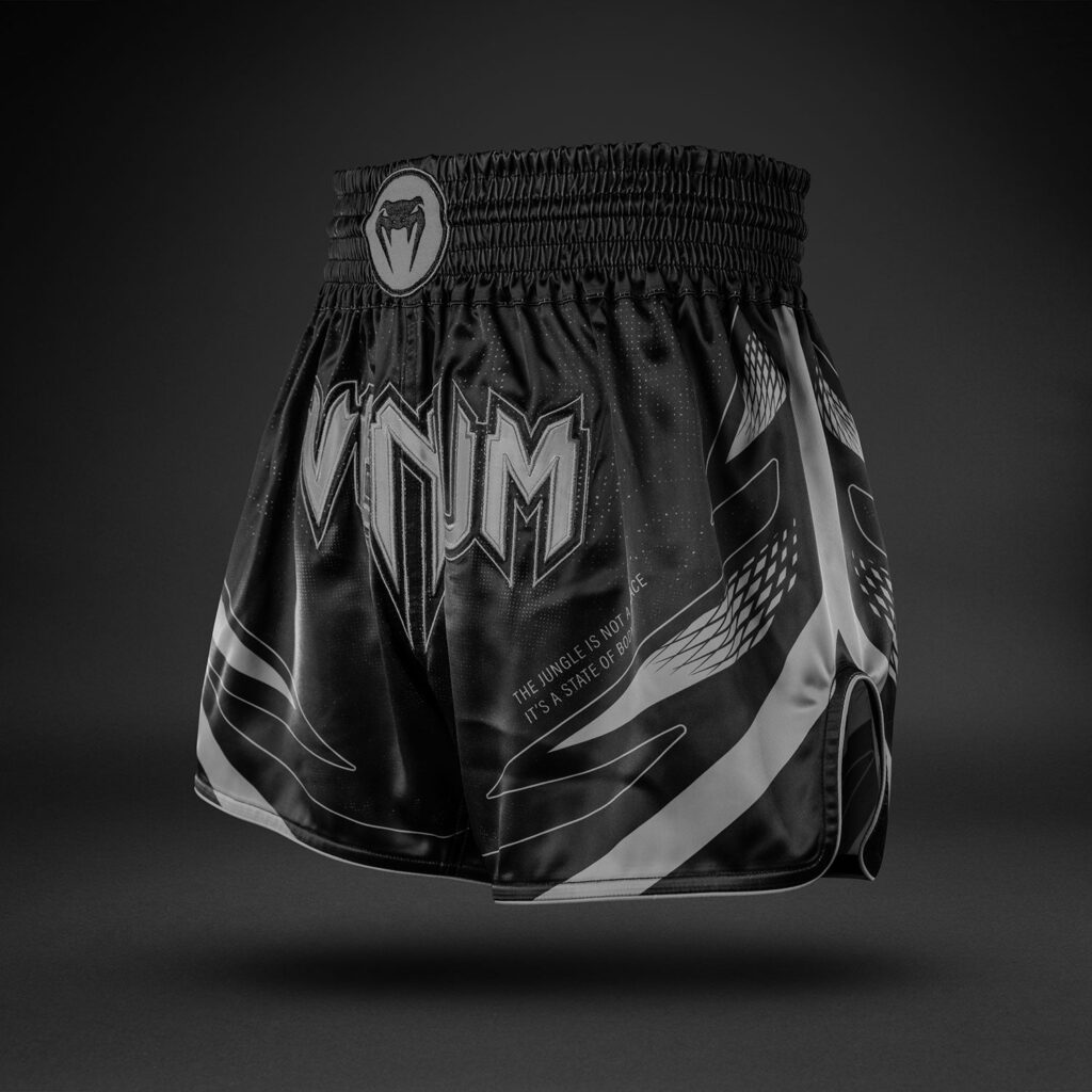 Шорты Venum Amazonia Reborn Muay Thai - Black/Grey