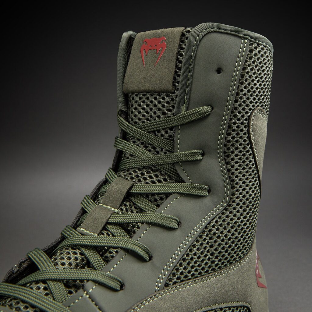 Боксёрки Venum Contender Boxing - Khaki/Red