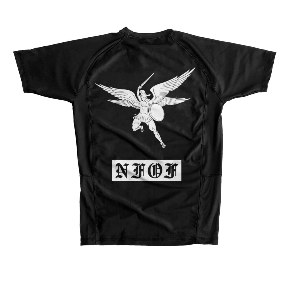 Рашгард Level x Black X NFOF Black