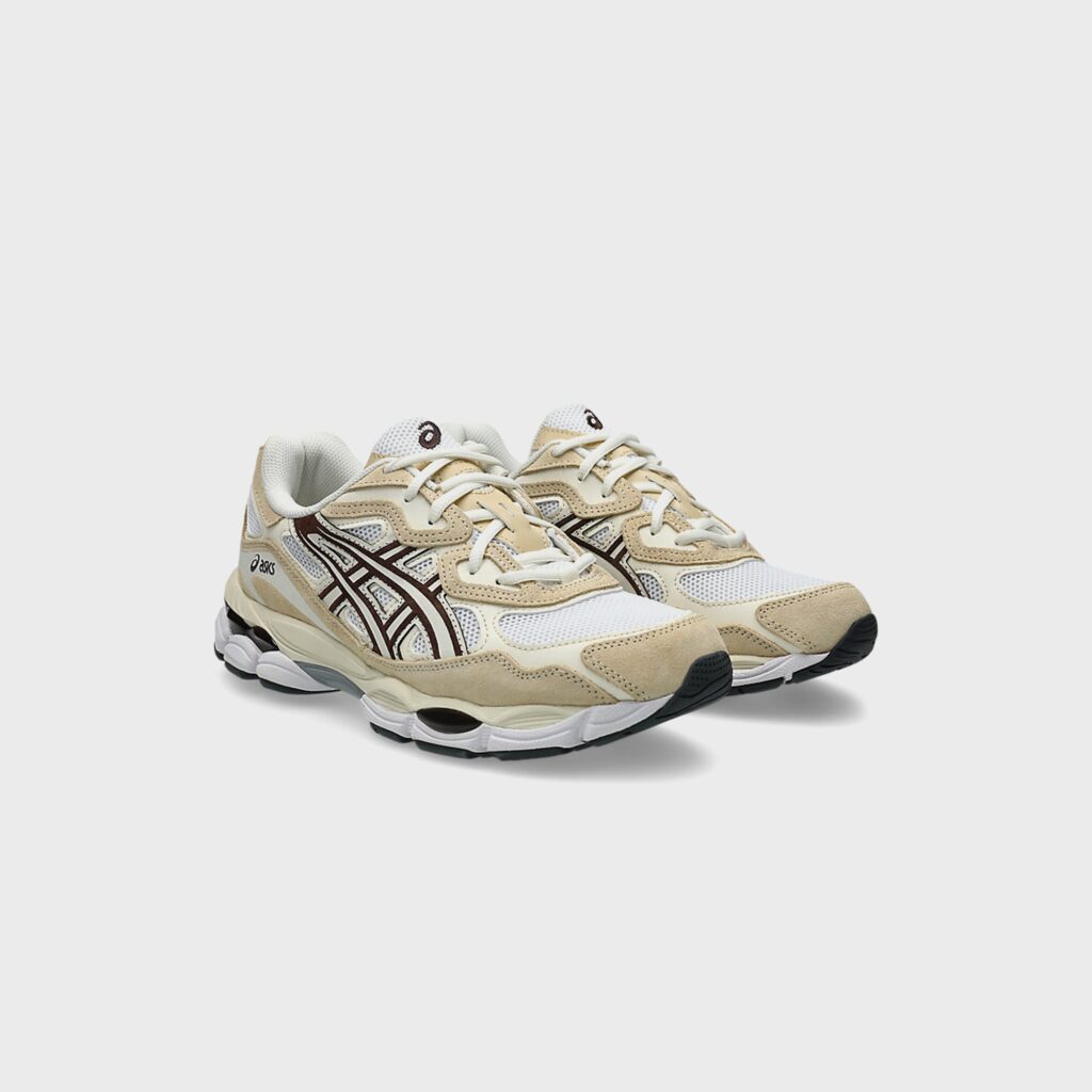 Кроссовки ASICS GEL-NYC - White / Roasted Coffee