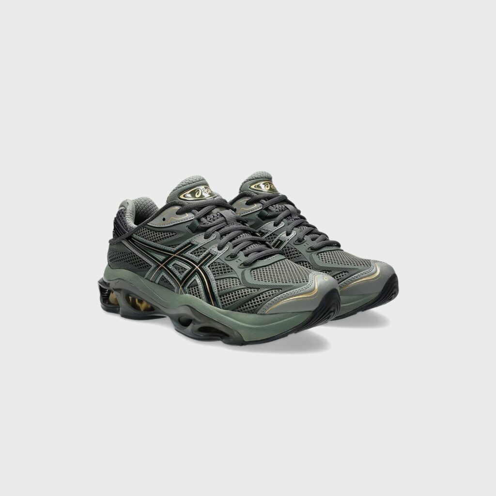 Кроссовки ASICS GEL-KINETIC 2.0 - Obsidian Grey / Olive Canvas