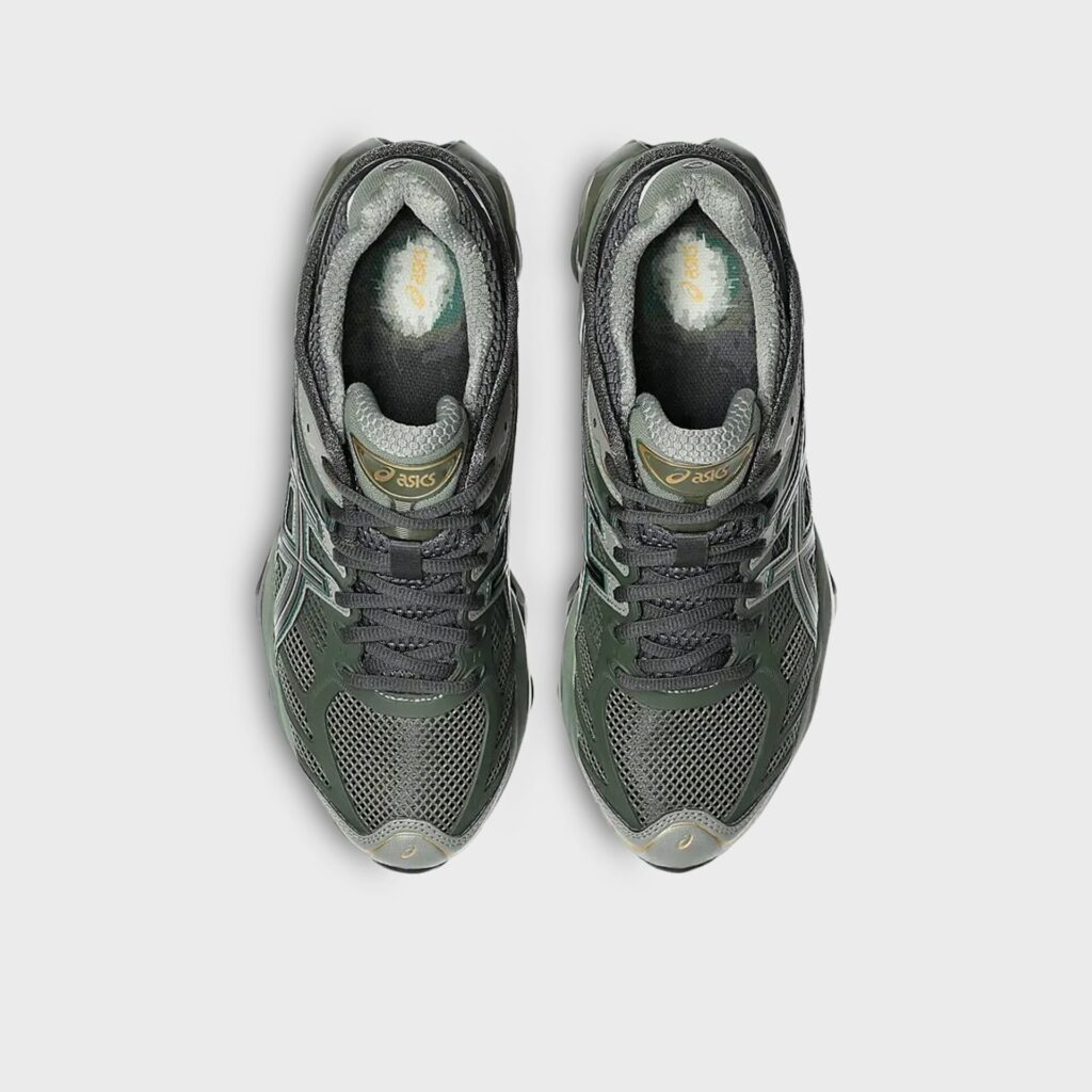 Кроссовки ASICS GEL-KINETIC 2.0 - Obsidian Grey / Olive Canvas