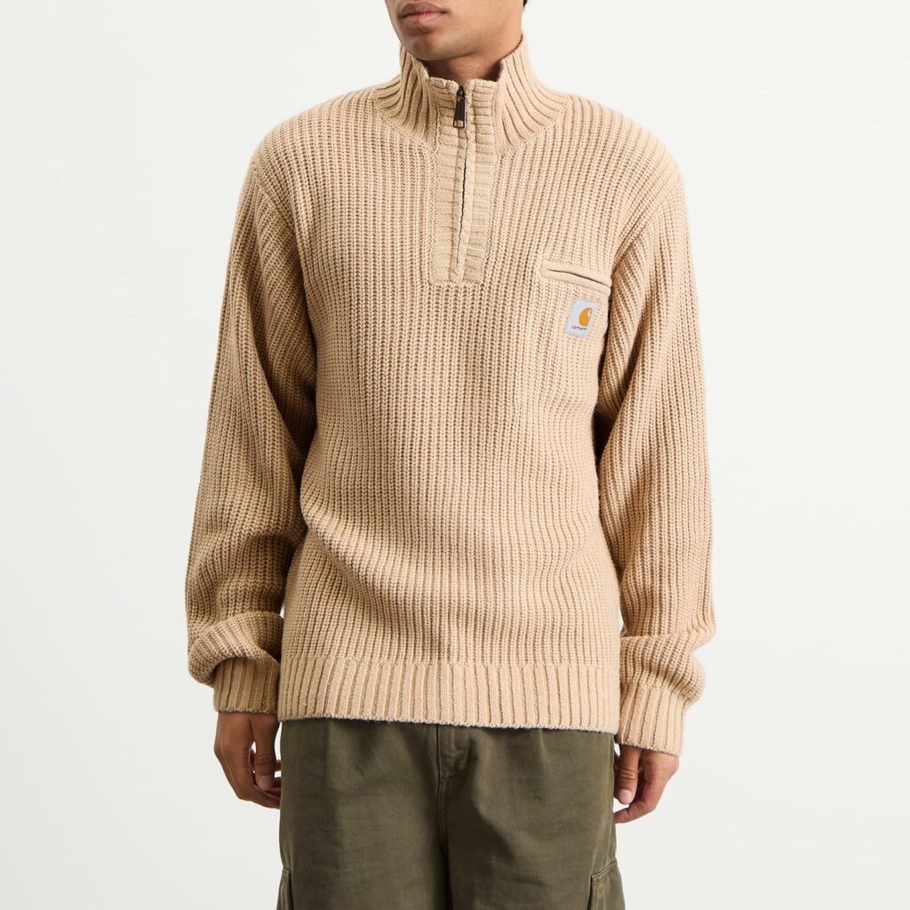 Свитшот Carhartt WIP Detroit Half Zip Sweater
