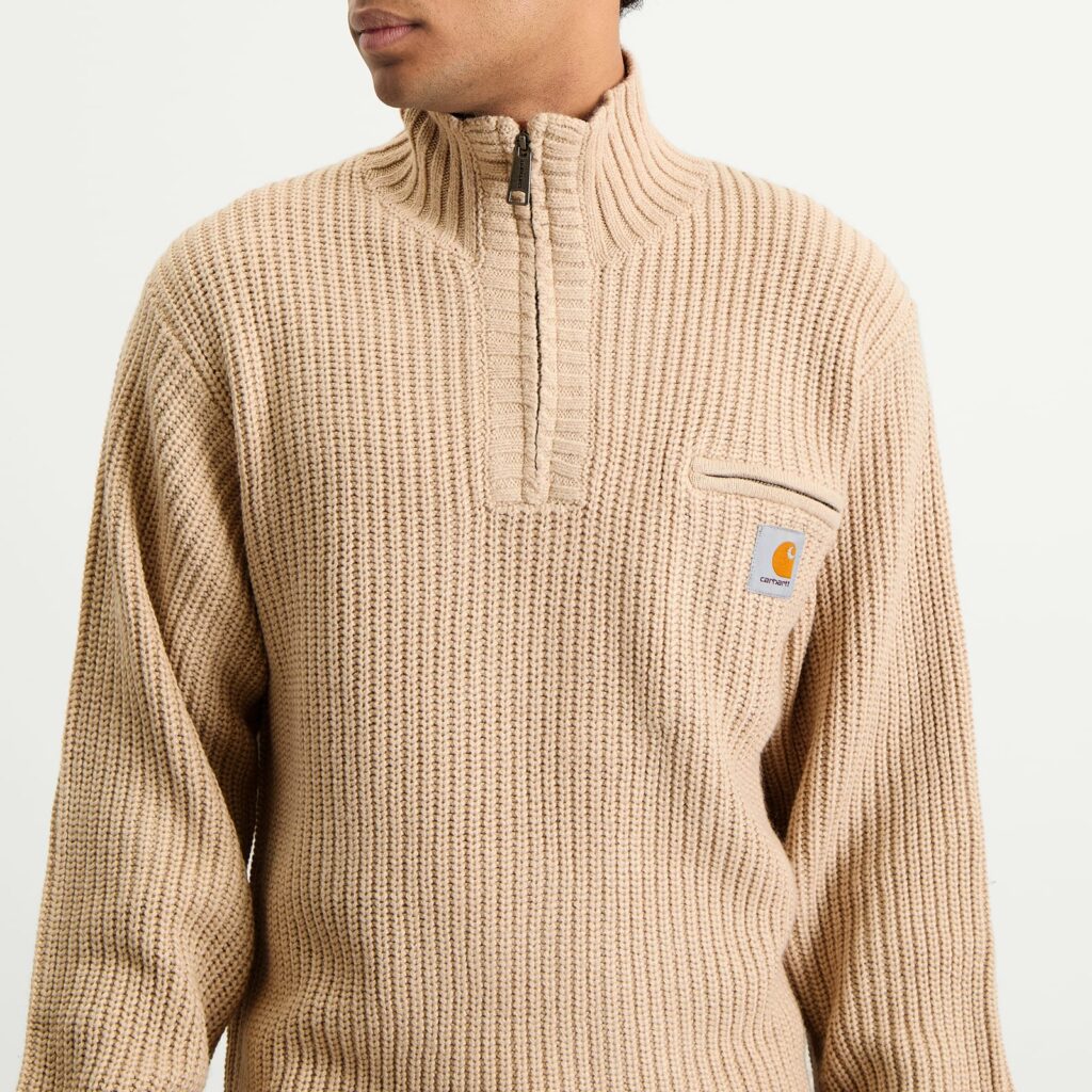 Свитшот Carhartt WIP Detroit Half Zip Sweater