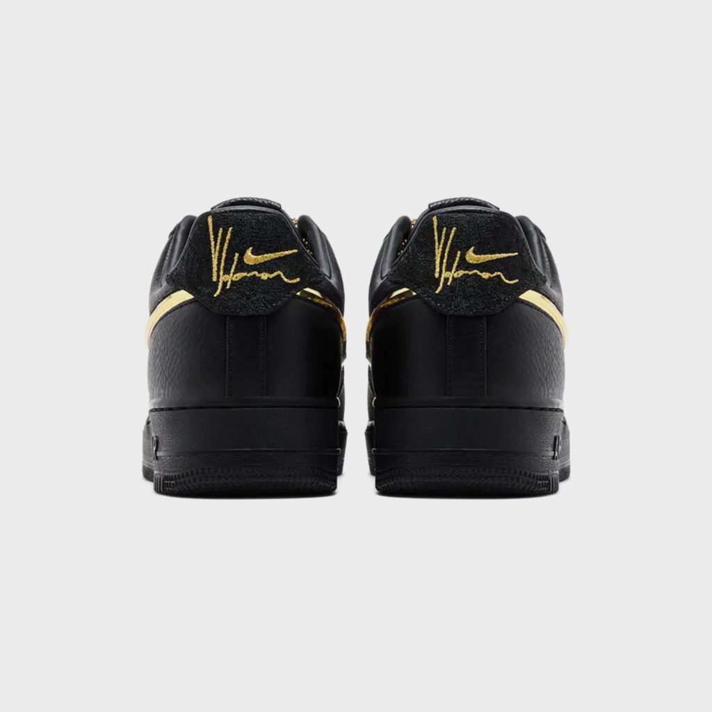 Кроссовки Nike x Victor Solomon Air Force 1 '07 - Varsity Royal / Metallic Gold / Black