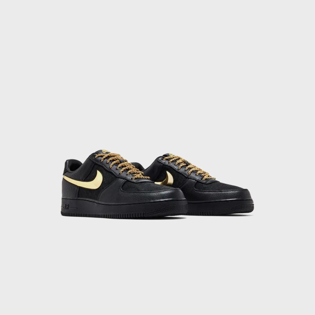 Кроссовки Nike x Victor Solomon Air Force 1 '07 - Varsity Royal / Metallic Gold / Black