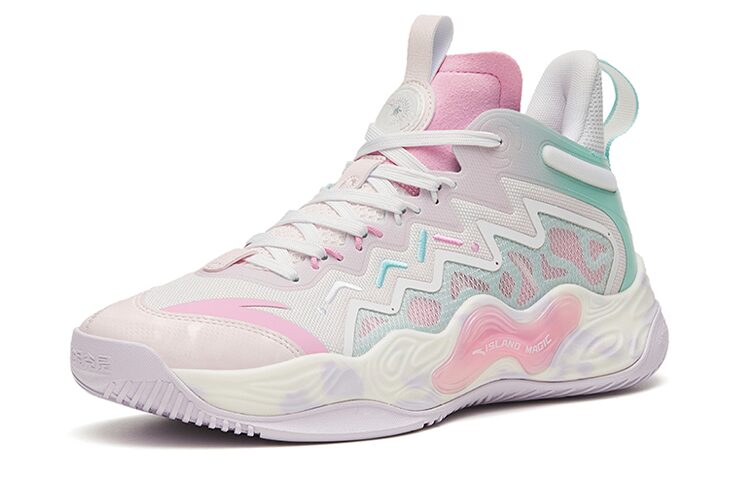 Кроссовки ANTA Magic Cement Bubble Outfield Basketball 'White Pink' 912321610S-3
