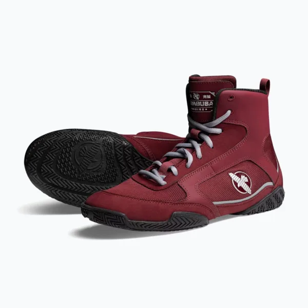 Боксёрки Hayabusa Pro Boxing garnet/grey
