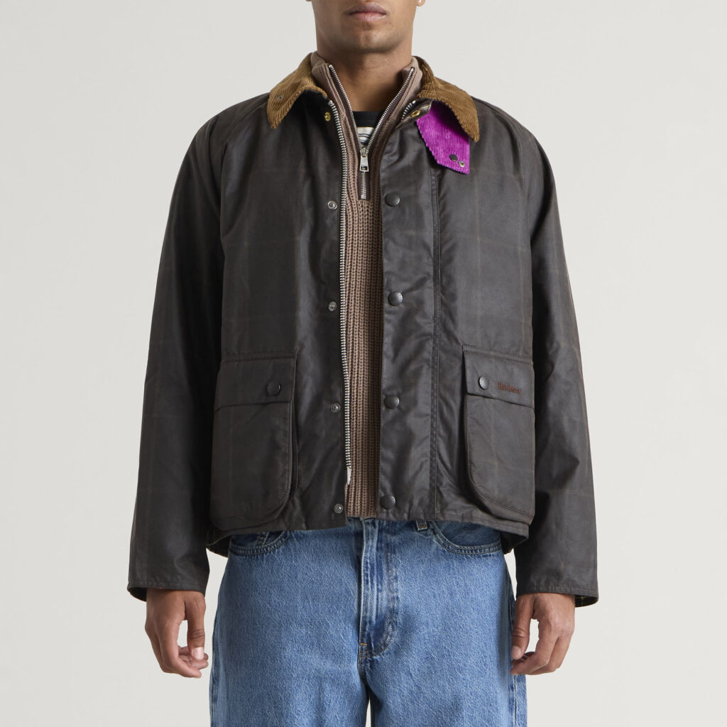 Куртка Barbour x Paul Smith Transport Windowpane Wax
