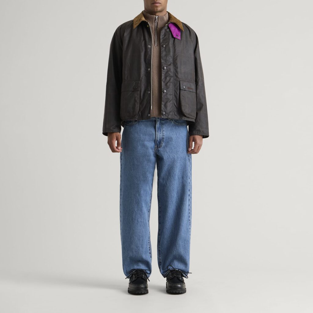 Куртка Barbour x Paul Smith Transport Windowpane Wax