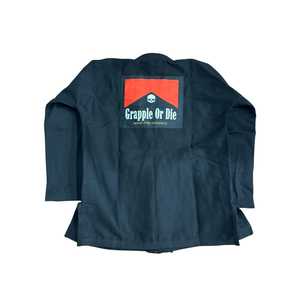 Grapple or Die Кимоно Smoke 'em (Black)