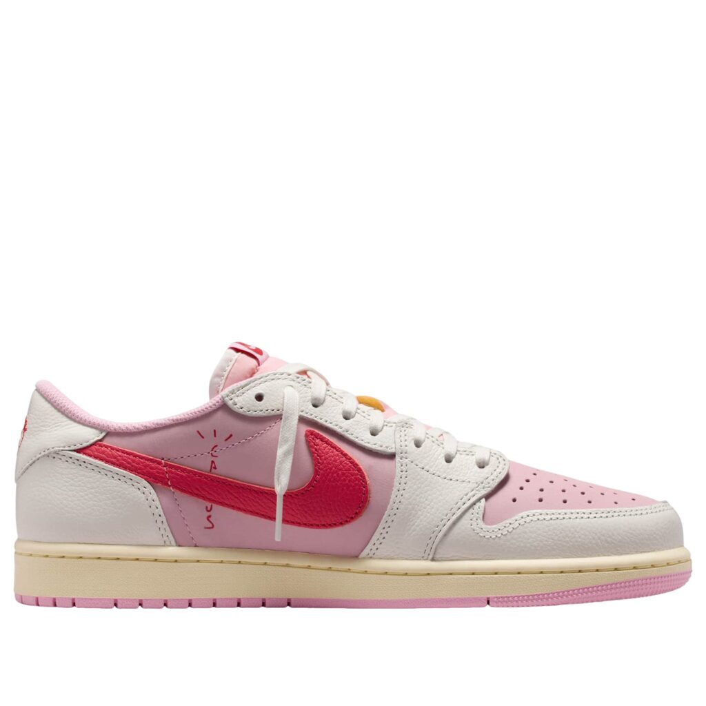 Кроссовки Air Jordan 1 Low OG x Travis Scott 'Tropical Pink' IQ7604-101