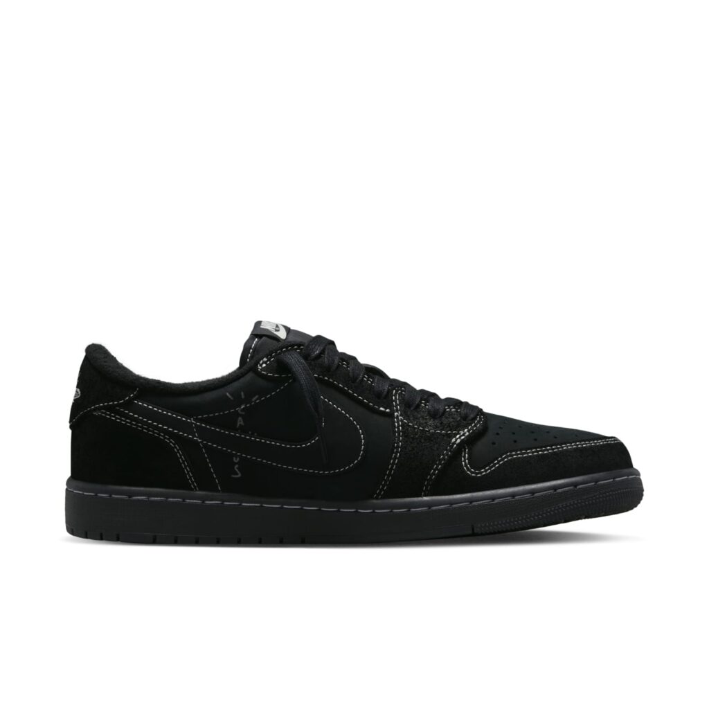 Кроссовки Air Jordan 1 Low OG SP x Travis Scott 'Black Phantom' DM7866-001