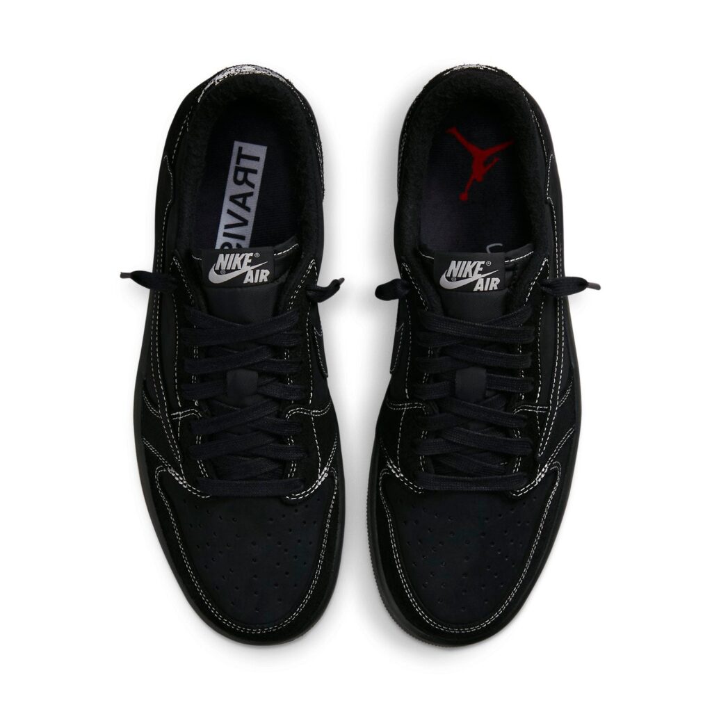 Кроссовки Air Jordan 1 Low OG SP x Travis Scott 'Black Phantom' DM7866-001