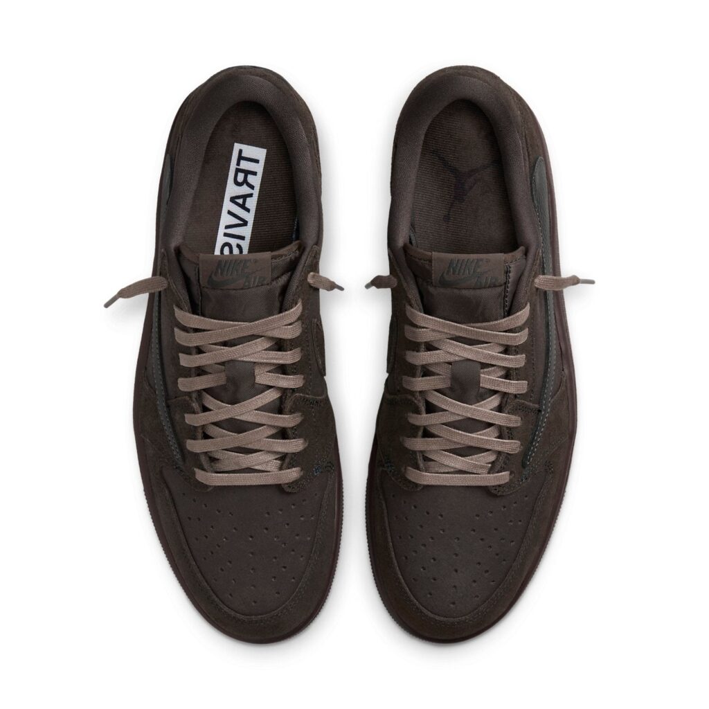 Кроссовки Air Jordan 1 Retro Low OG SP x Travis Scott 'Velvet Brown' DM7866-202