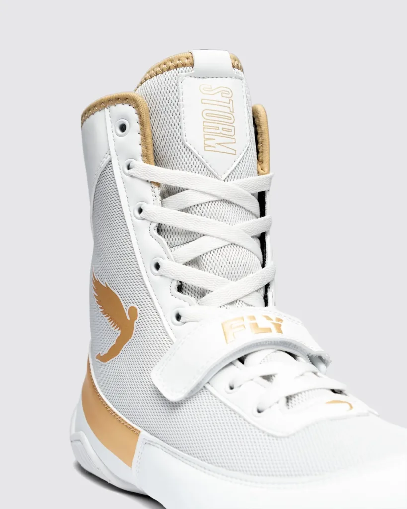 Боксёрки Fly Storm BOOTS -  WHITE / GOLD