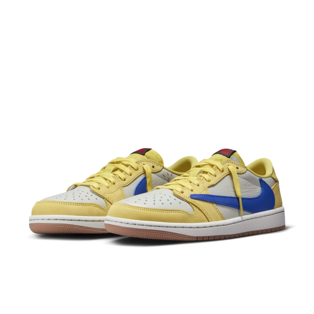 Кроссовки (WMNS) Air Jordan 1 Retro Low OG SP x Travis Scott 'Canary' DZ4137-700