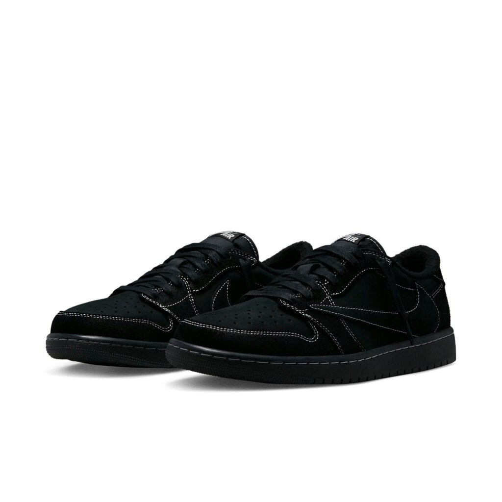Кроссовки Air Jordan 1 Low OG SP x Travis Scott 'Black Phantom' DM7866-001