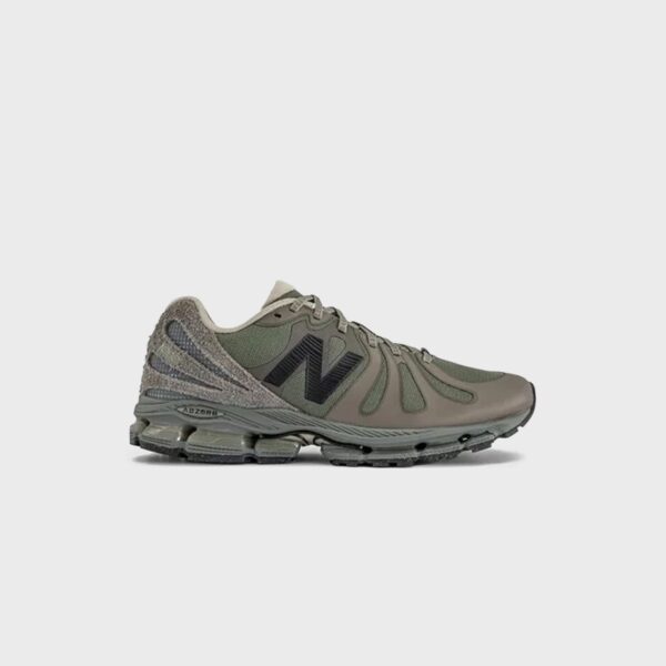 Кроссовки New Balance x Stone Island ABZORB 1890 - Deep Forest / Olive Green