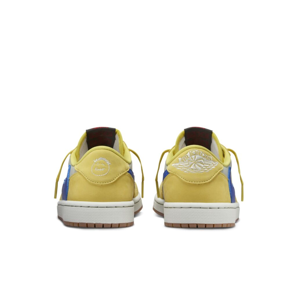 Кроссовки (WMNS) Air Jordan 1 Retro Low OG SP x Travis Scott 'Canary' DZ4137-700