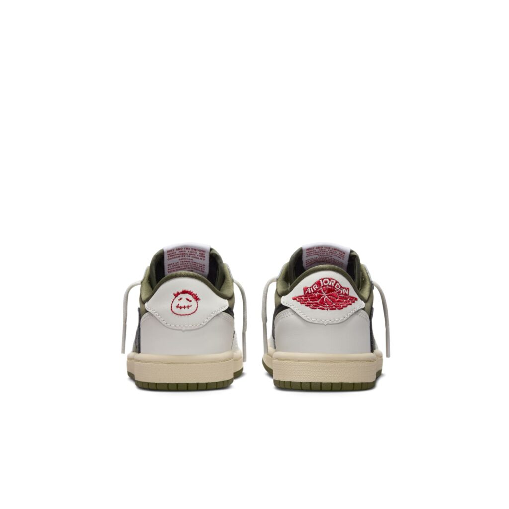 Кроссовки (PS) Air Jordan 1 Retro Low OG SP x Travis Scott 'Medium Olive' DO5442-200
