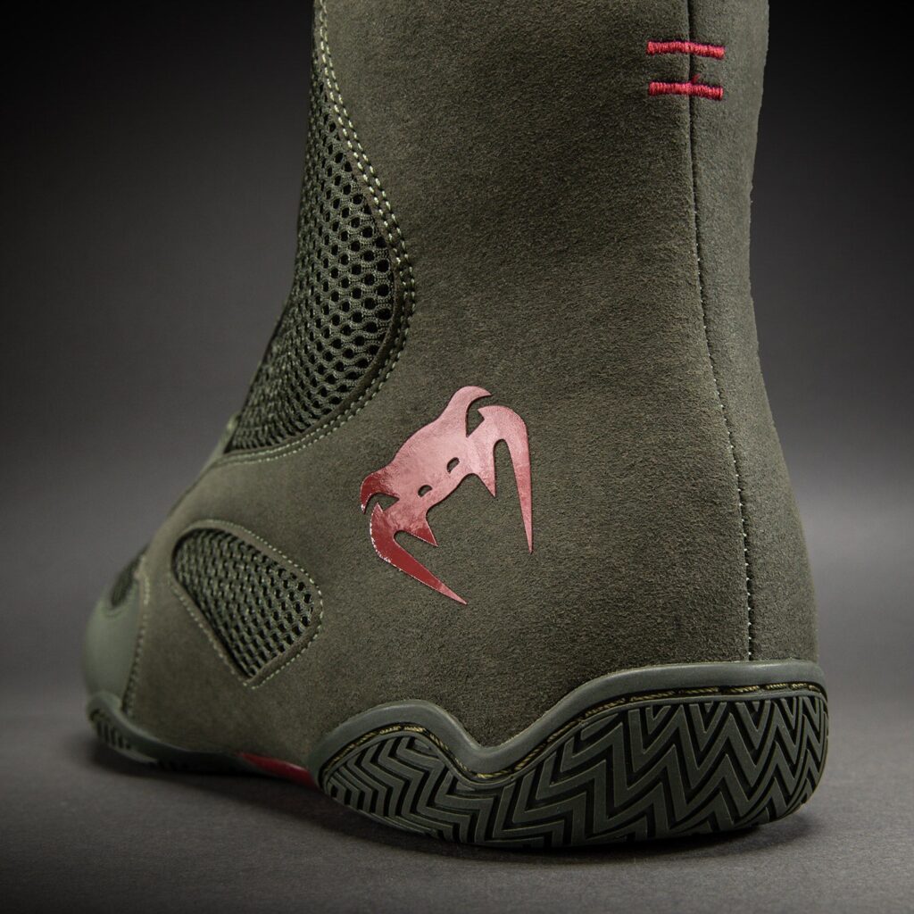 Боксёрки Venum Contender Boxing - Khaki/Red