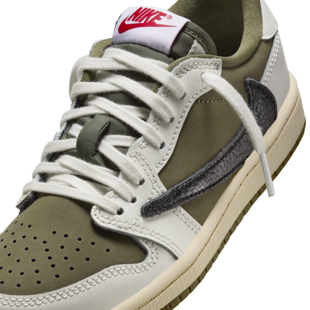 Кроссовки (PS) Air Jordan 1 Retro Low OG SP x Travis Scott 'Medium Olive' DO5442-200