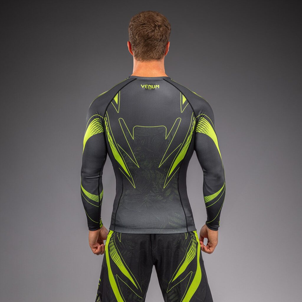 Рашгард Venum Amazonia Reborn Long Sleeve - Black/Green