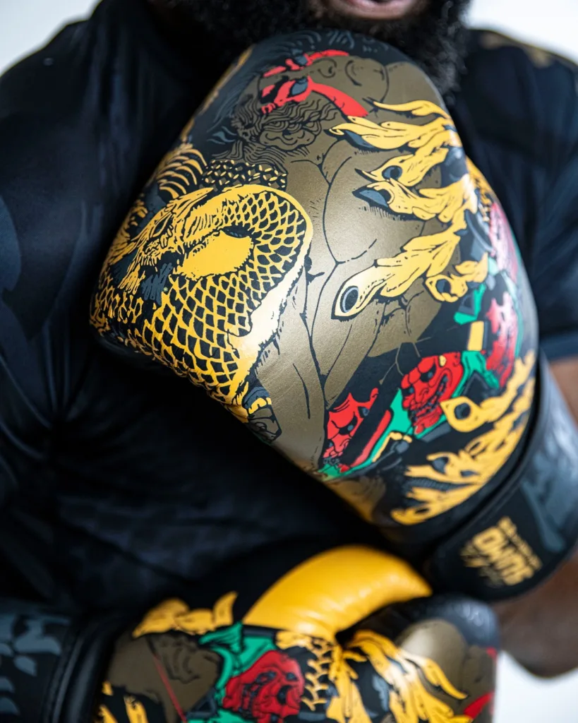 Боксёрские перчатки Half Sumo Damashi Ogon