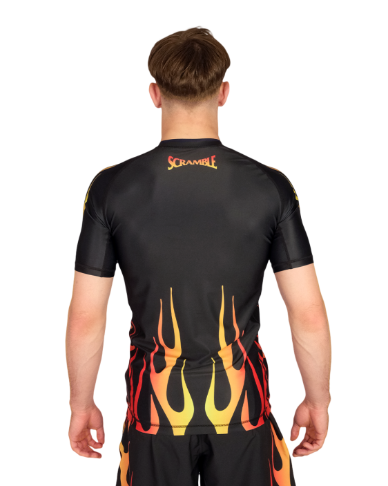 Scramble Рашгард 1998 Fire - Black