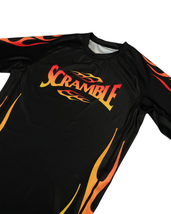 Scramble Рашгард 1998 Fire - Black