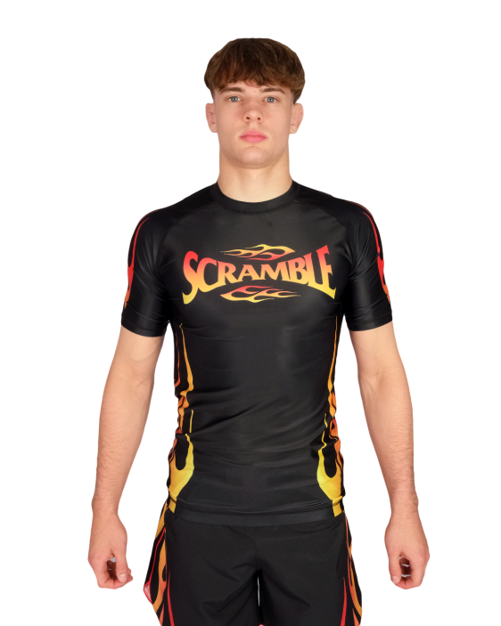 Scramble Рашгард 1998 Fire - Black