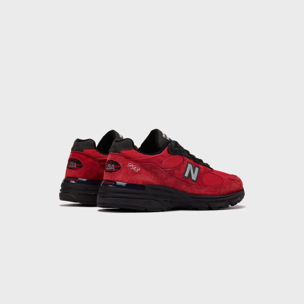 Кроссовки New Balance Made in USA 993 - Team Red / Black