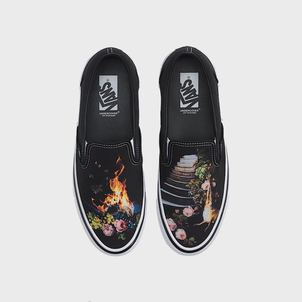 Кроссовки VANS x Undercover OTW Classic Slip-On 98 - Black / White