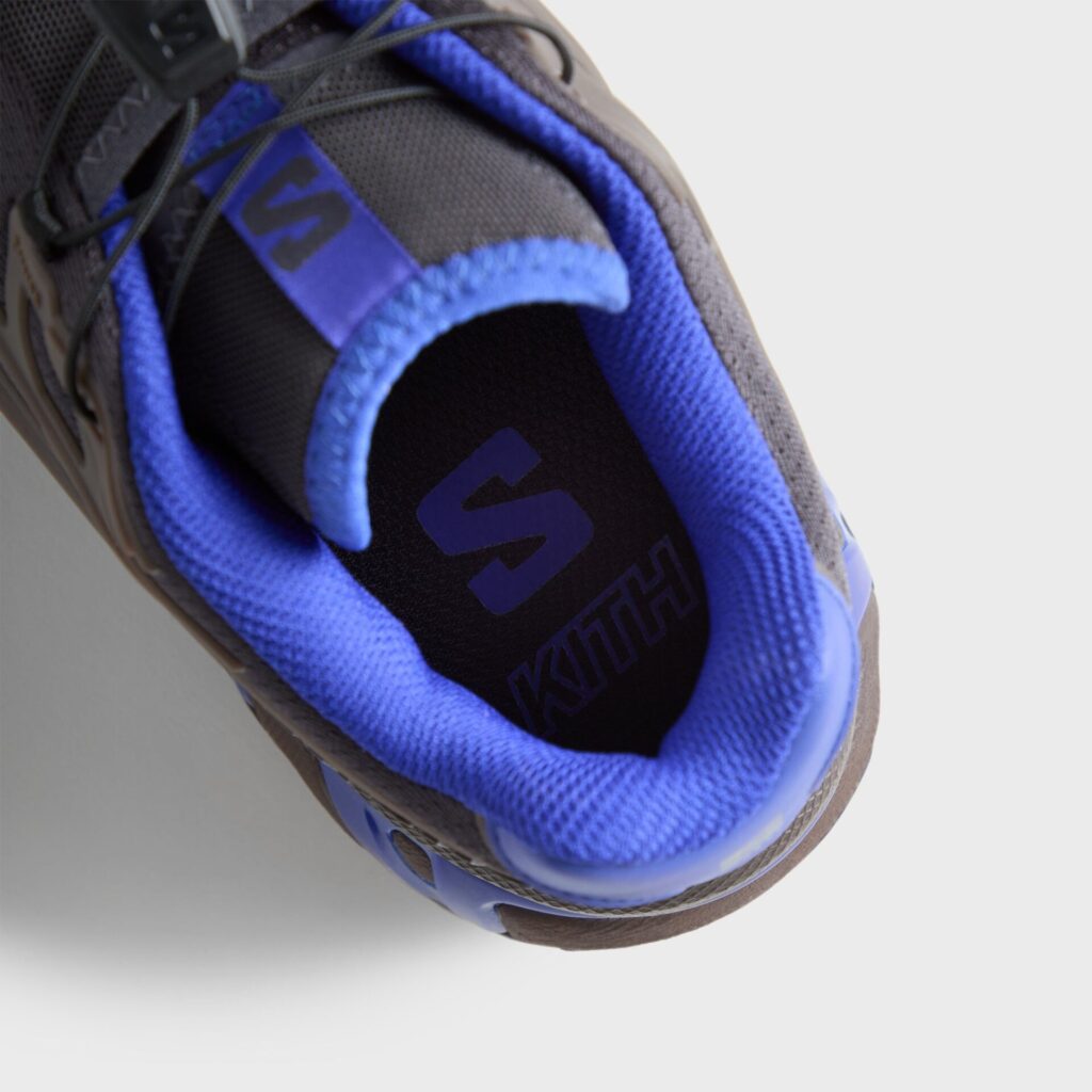 Кроссовки Kith for Salomon XT-EVO - Black Coffee / Excalibur / Bluing