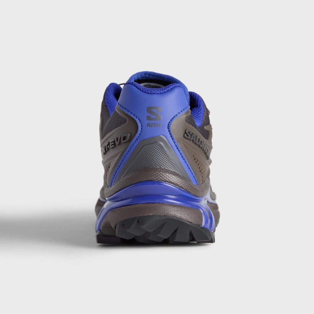 Кроссовки Kith for Salomon XT-EVO - Black Coffee / Excalibur / Bluing