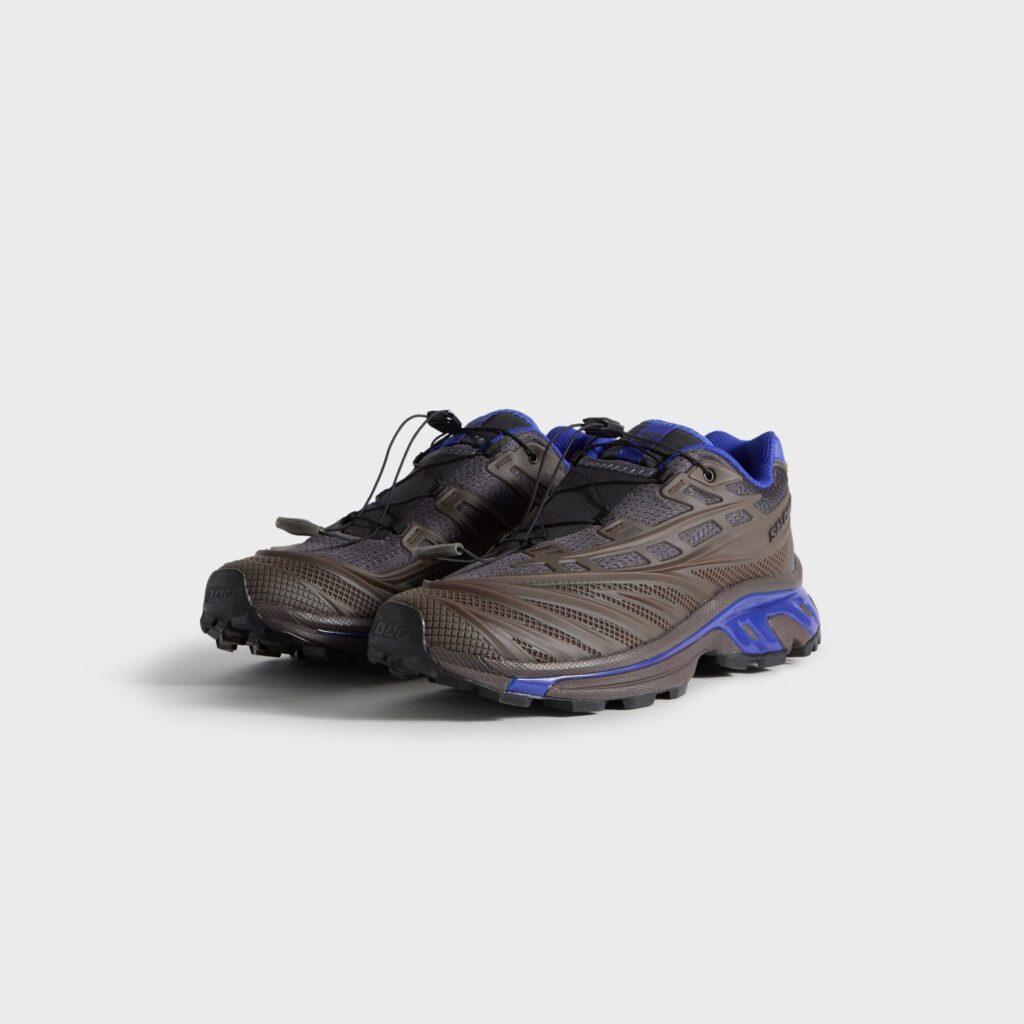 Кроссовки Kith for Salomon XT-EVO - Black Coffee / Excalibur / Bluing