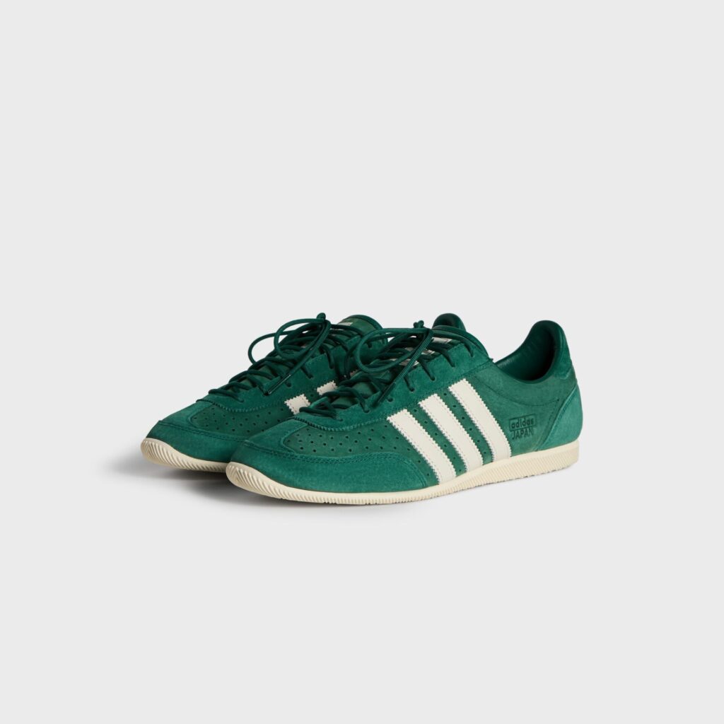 Кроссовки Kith Classics for adidas Originals Japan - Collegiate Green / Chalk White