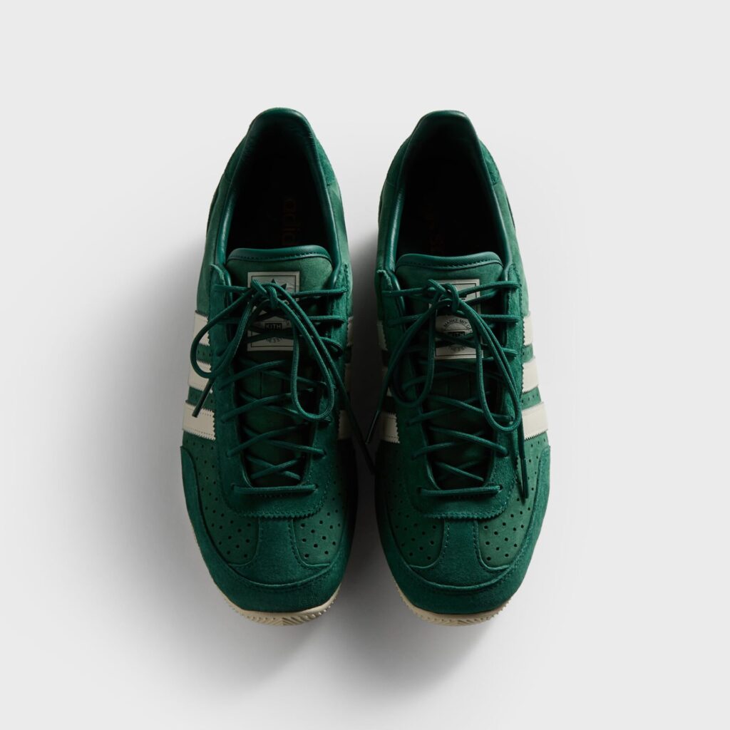 Кроссовки Kith Classics for adidas Originals Japan - Collegiate Green / Chalk White
