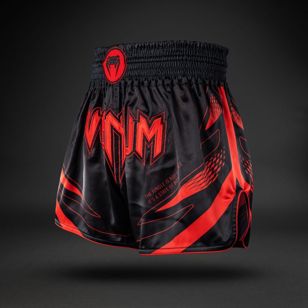 Шорты Venum Amazonia Reborn Muay Thai - Black/Red