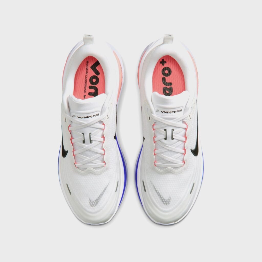 Кроссовки Nike Vomero Plus - White / Atomic Pink / Racer Blue / Black